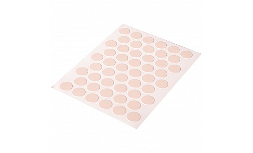 Заглушка самоклеюча на конфірмат груша пастель 0325