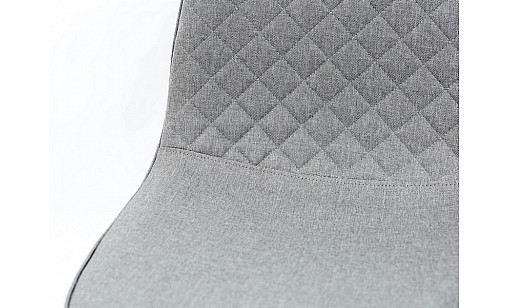 Стілець МАРС чорний/тканина сіра