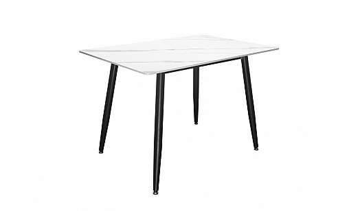 Стіл обідній Rikard 1100*750*750 Snow stone Glossy