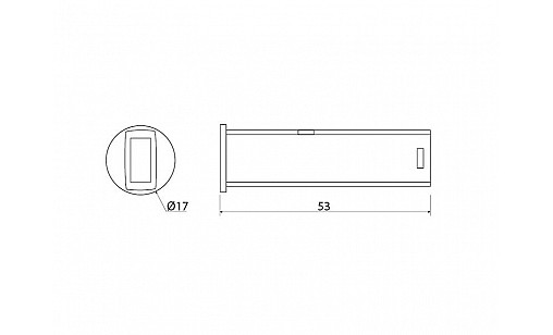 Датчик руху універсальний чорний AE-WBСUNI-10 DIM GTV Датчик руху універсальний чорний AE-WBСUNI-10 DIM GTV