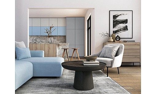 ДСП KronoSpan K518 SU Голубой Прибой 2800х2070х18 мм