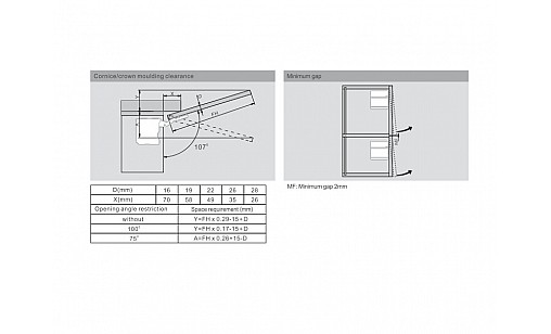 ДТС Ліфт підйомний SQ (960-2350) комплект з білими накладками SQ02BM03A