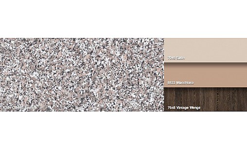 Стільниця KronoSpan K204 PE Граніт Класичний 1L R5,5 4100х600х28 мм