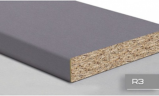 Стільниця LUXEFORM L2107 Сталь 2U R3 3050х600х38 мм