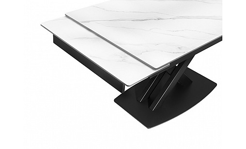 Стіл обідній Robert 1400( 300 300)*800*760 Snow white Matt