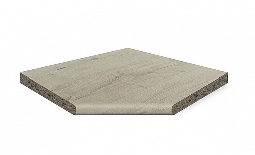 Кутовий елемент LUXEFORM L150 Дуб Брістоль 1U R6 850х850х28 мм вологост.