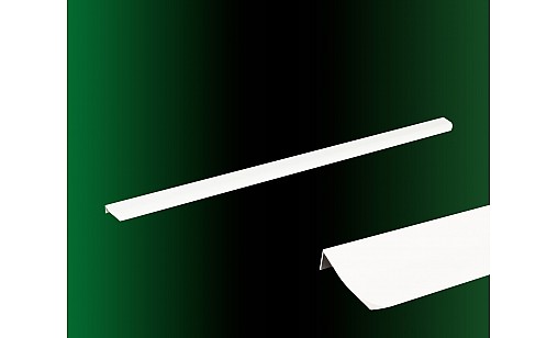 Ручка профільна UA 02/0980 WМ Білий Матовий ДС