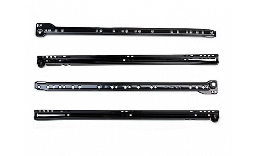 Направляющая роликовая L - 550 мм Черная  ДС СтандартЛайн