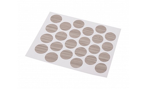 Заглушка до мініфіксу самоклеюча дуб родос світлий, дуб ендгрейн елегантний 2240