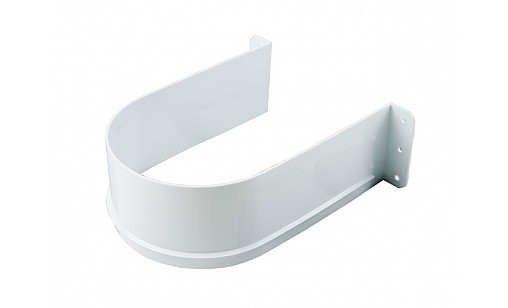 Ограничитель для сифона U-образный белый (М-009802) Ограничитель для сифона U-образный белый (М-009802)