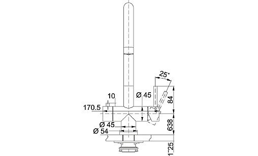 Смеситель Franke 120.0179.979 Eos Clear Water нерж.сталь Смеситель Franke 120.0179.979 Eos Clear Water нерж.сталь