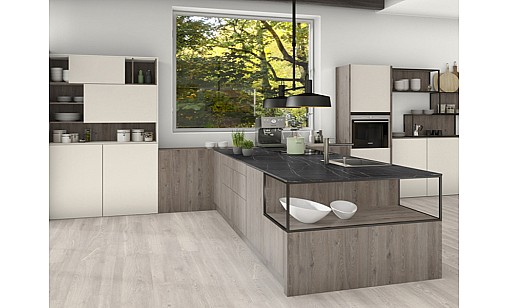 Стільниця EGGER H3133 ST12 Дуб Давос Трюфель Коричневий 2U R3 4100х920х38 мм