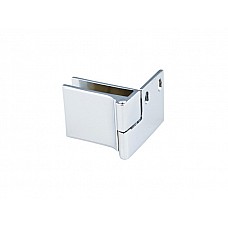 Петля  для стекляной двери угловая D-614 G2 Хром ДС СтандартЛайн