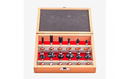 Набір фрез для фрезера (12 шт) Milwaukee