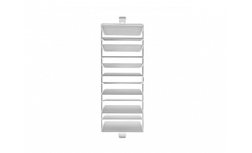 Поворотна полиця для взуття GTV ELITE (12 полиць) Білий WG-OBR12-10 GTV