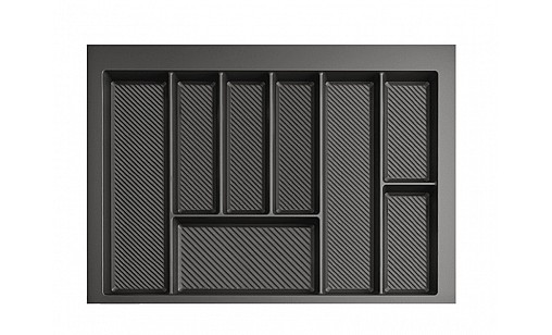 Лоток для кухонних приладів MAX  700 мм 590-650x490 графіт TE36.0122.05.007 Rejs
