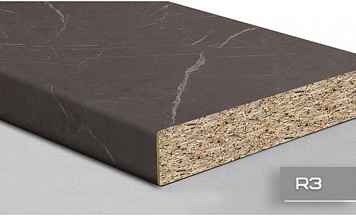 Стільниця LUXEFORM S945 Торос 2U R3 3050х700х38 мм