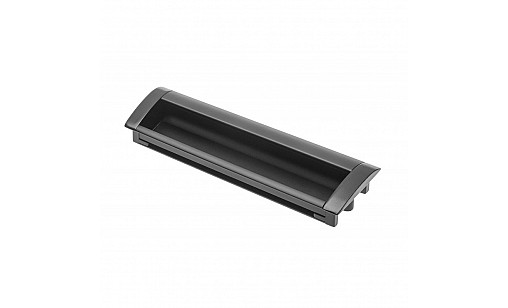 Ручка врезная UA-326 160 мм Чёрный матовый UA-00-326160-20M GTV