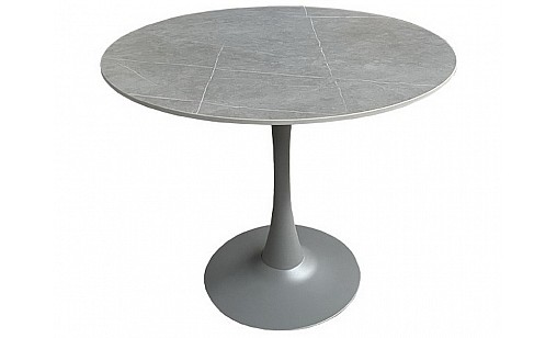 Стол обеденный DT-449 D900*720 керамика Серый