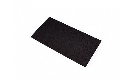 Самоклейка мягкая для ножек черная 120х240мм