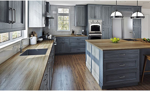 Столешница LUXEFORM L9940 Дуб Сонома 2U R6 3050х800х28 мм