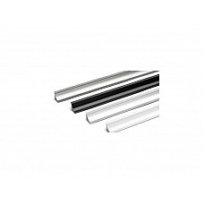 Плинтус SLIM LINE PLUS REHAU алюминий (4,2м)