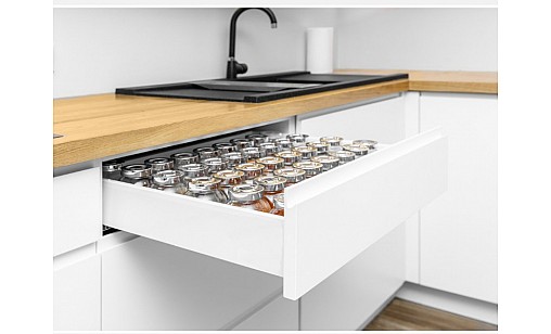 ДТС SLIM Тандембокс белый L-400/ 88 Tip-on HT414004Q11(E29)