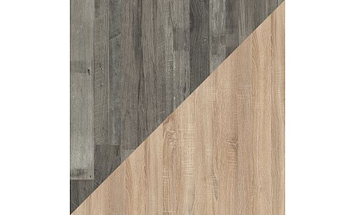 Стінова панель KronoSpan K030 SU/3025 FP Блоквуд Ява / Дуб Сонома Світлий (Двосторонній) 4100х640х10 мм