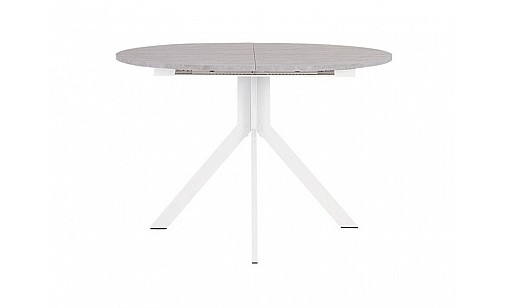 Стіл ARGON LOFT WHITE (18) 1100/1420*900 Бетонний камінь