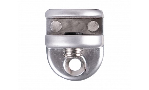 Полкодержатель DM 40 G6 Хром Матовый (Алюминий) ДС ОптимаЛайн