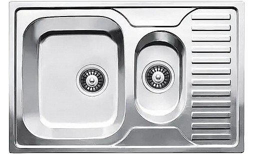 Мойка нержавеющая FABIANO BR 78*50*15 Polish (0,8) 8213.401.0012