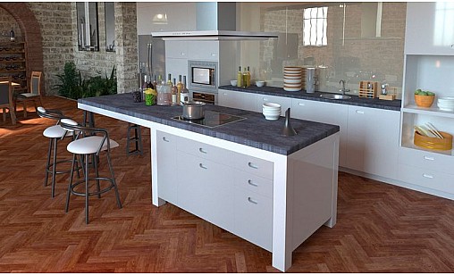 Стільниця LUXEFORM S521 Селена 2U R6 3050х900х28 мм вологост.