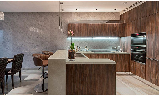 Столешница LUXEFORM S9444 Боттичино 2U R3 3050х1000х38 мм