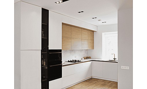 Компакт-плита FunderMax 0426 NN Loft / черное ядро 2040х640х12 мм