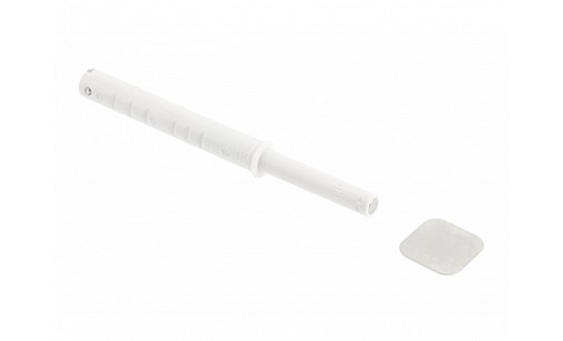 Відбійник врізний з магнітним закінченням, довгий, білий SALTO NOVA AM-SVW-DL-MG-60 GTV