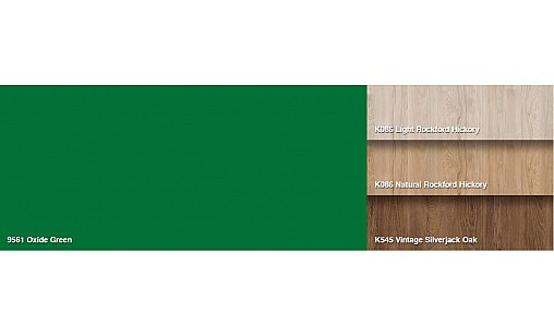 ЛДСП 9561 BS Зеленый оксид 2800х2070х18мм Kronospan NEW 2018