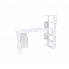 Компьютерный стол Robert правый Белый Нимфея Альба
