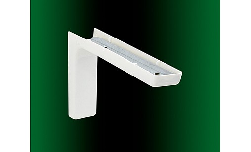 Кутник монтажний з накладкою L-120мм білий ДС