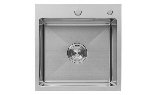 Мийка нержавіюча KRONER KRP HM 4545 3,0/1,0 мм з кошиком