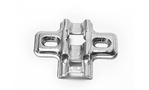 Монтажна планка METALLA SM N хрестова 0 мм сталь нікельована під шуруп 315.98.520 Hafele