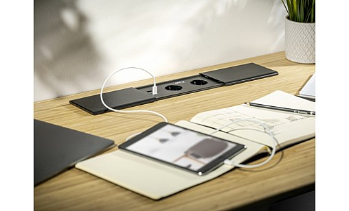 Блок розеток 2 шт PRESTINO SCHUKO USB А С QC RJ45, HDMI AE-PB2SPRES-20 GTV