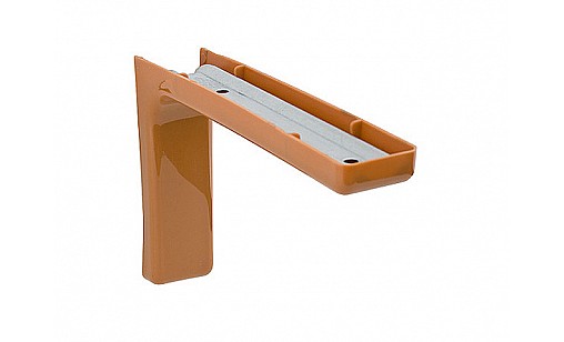 Уголок монтажный с накладкой (кальвадос)