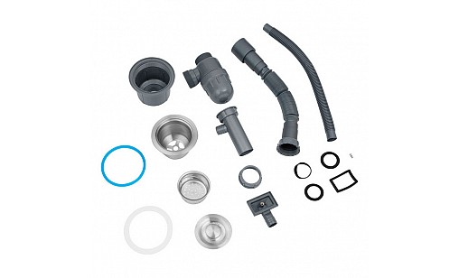 Мийка нержавіюча KRONER KRP HM 4545 3,0/1,0 мм з кошиком