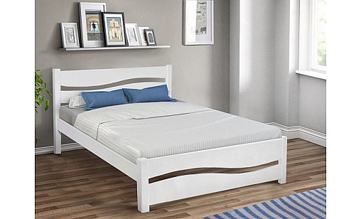 Ліжко ХВИЛЯ 1600*2000 біле