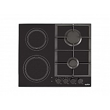 Варочная поверхность VENTOLUX HG622 B9G CS (BK) комбин.