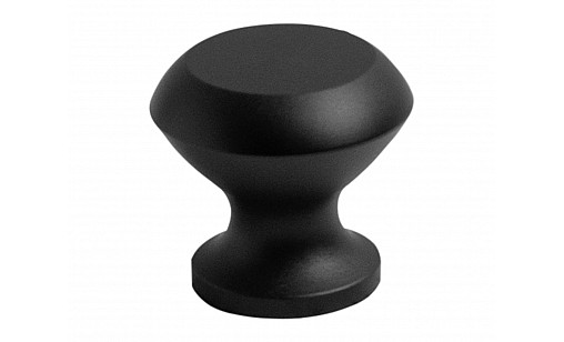 Ручка кнопка K 6031 BLKM Чёрный Матовый ДС