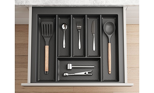 Лоток для кухонних приладів MAX  600 мм 490-550x490 графіт TE36.0121.05.007 Rejs