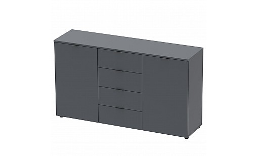 Комод ASTI-5 Графітовий