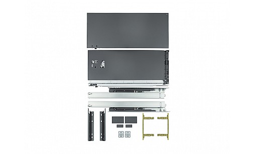 ДТС SLIM Тандембокс графіт L-400/126 HD12400A17X (Е30) ДТС SLIM Тандембокс графіт L-400/126 HD12400A17X (Е30)