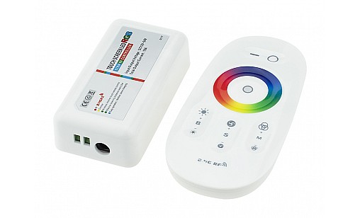 Контролер RGB OEM 18A-2.4G-Touch белый Biom